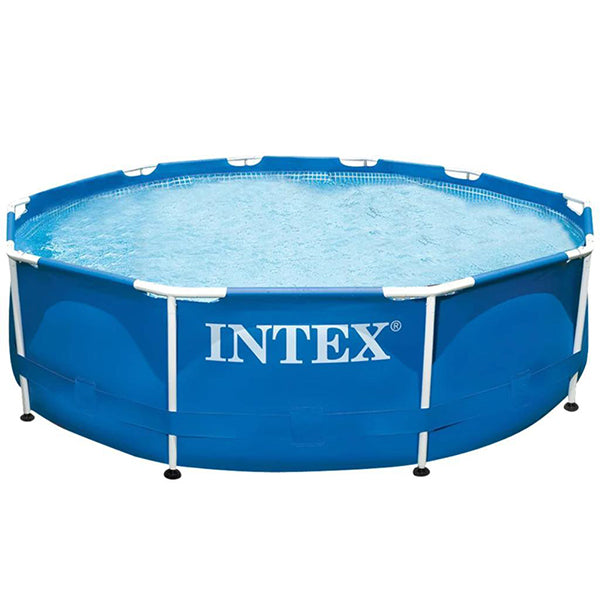 metal frame round swimming pool 10ft x 30 inch