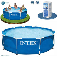 Thumbnail for metal frame round swimming pool 10ft x 30 inch