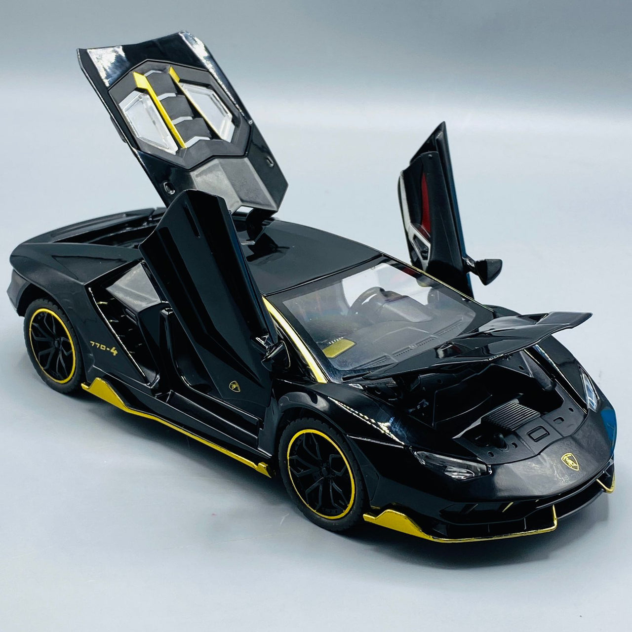 metal body lamborghini centenario with light sound