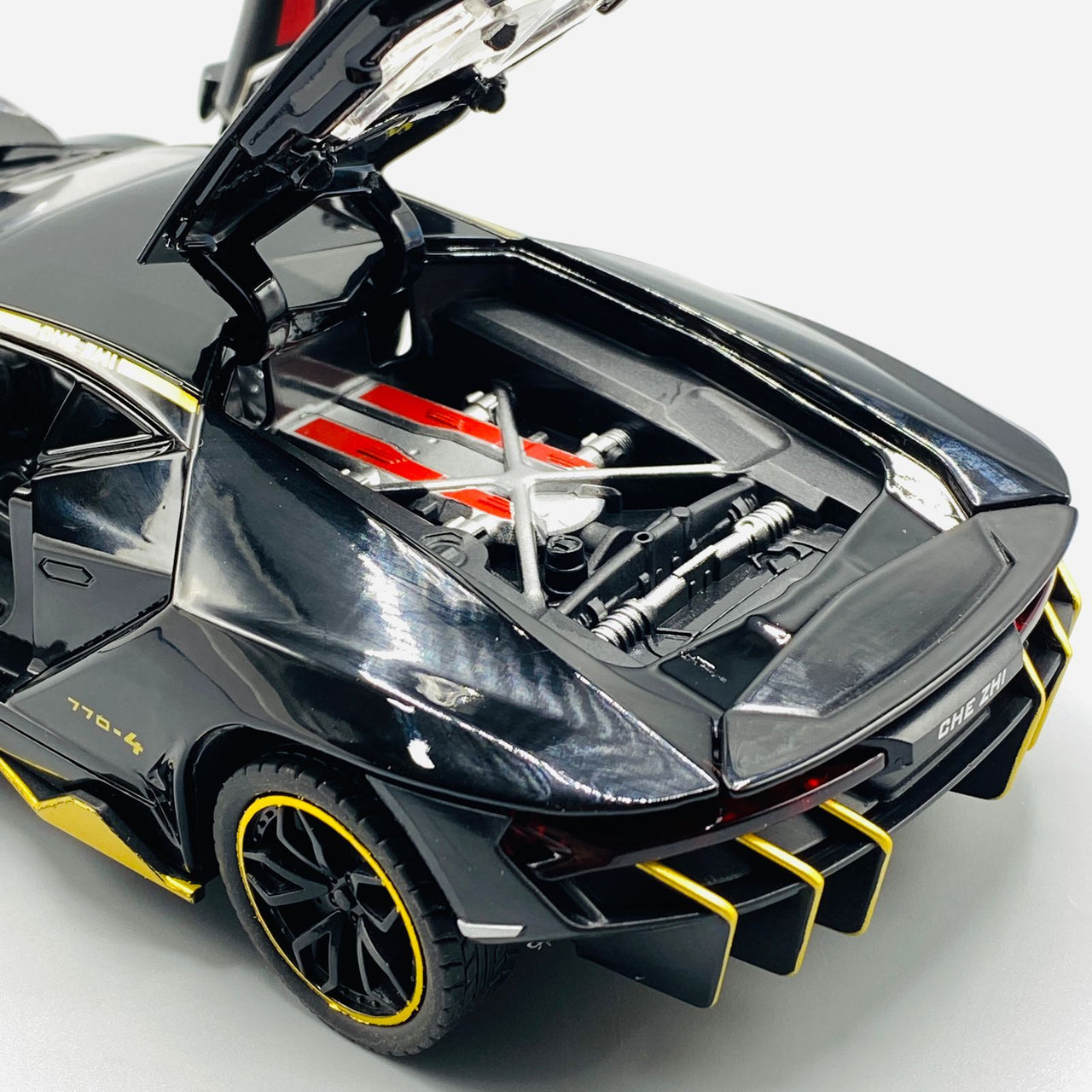 metal body lamborghini centenario with light sound
