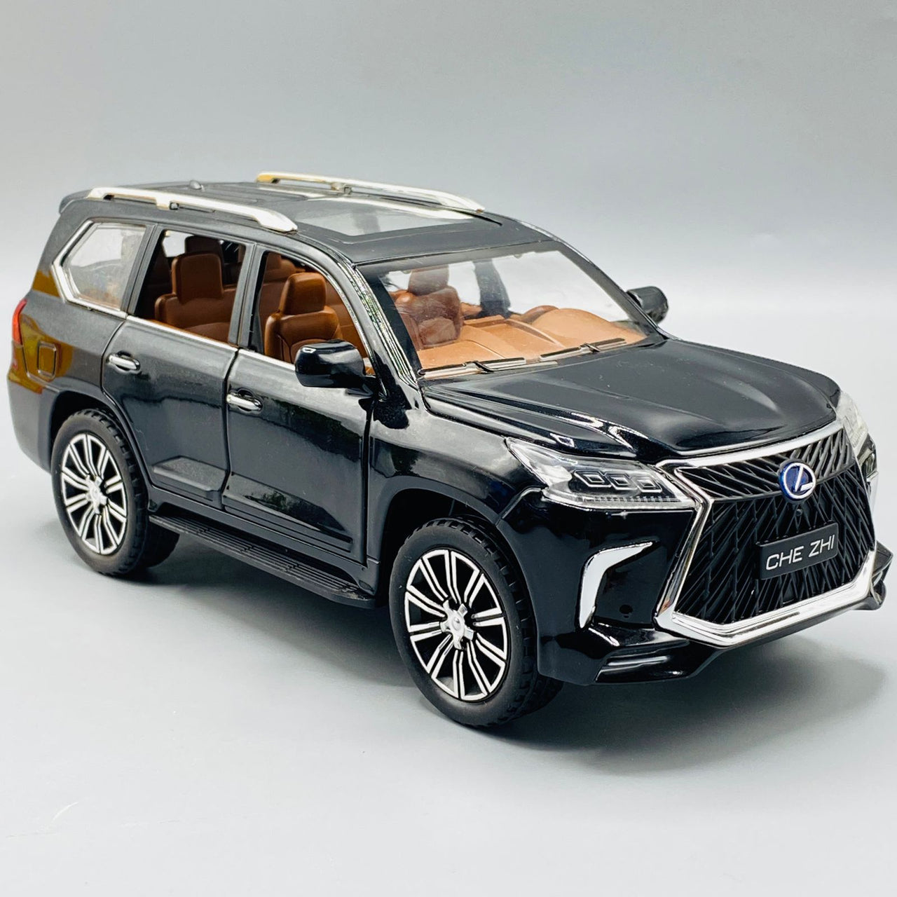 metal body lexus lx570 suv with lights and sound