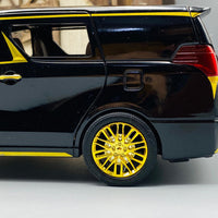 Thumbnail for model van lexus lm30oh black golden 1 24 scale