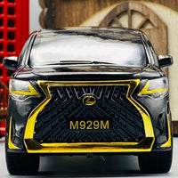 Thumbnail for model van lexus lm30oh black golden 1 24 scale