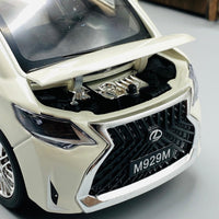 Thumbnail for model van lexus lm30oh black golden 1 24 scale