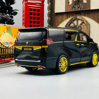 Thumbnail for model van lexus lm30oh black golden 1 24 scale