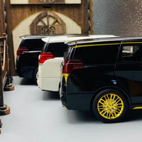 Thumbnail for model van lexus lm30oh black golden 1 24 scale