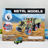 Thumbnail for metal buildable military truck