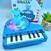 Thumbnail for 360-Rotating Mini Electronic Organ Piano