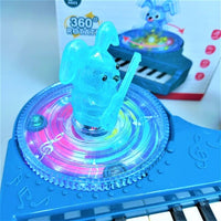 Thumbnail for 360-Rotating Mini Electronic Organ Piano