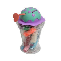 Thumbnail for multi color clay dough in ice cream jar