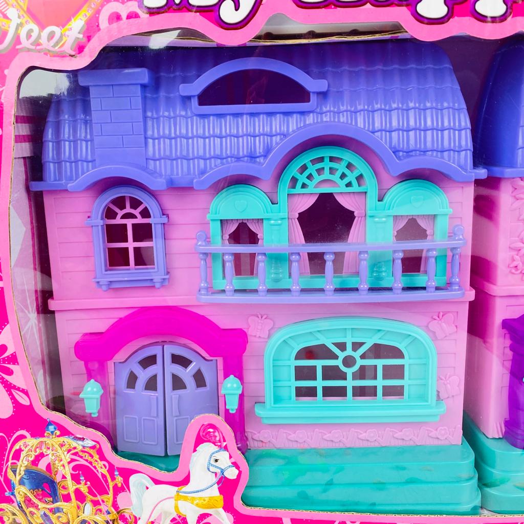 my happy family light and sound doll house