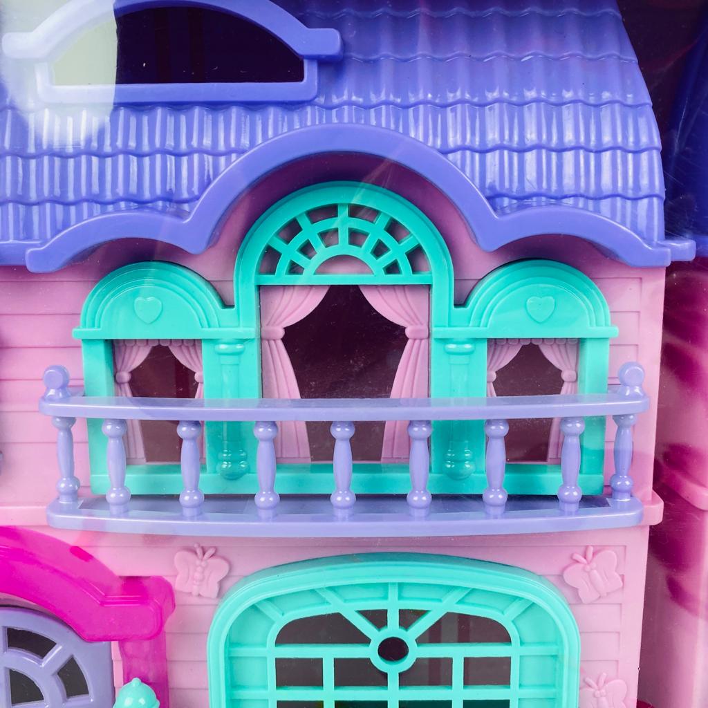 my happy family light and sound doll house