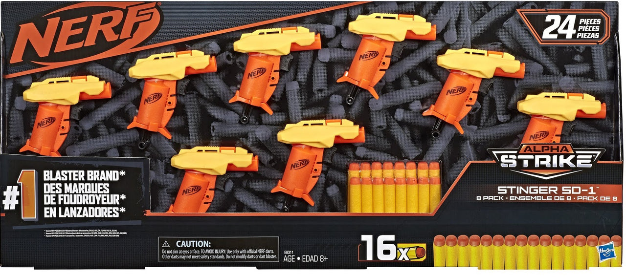 nerf alpha strike blaster gun