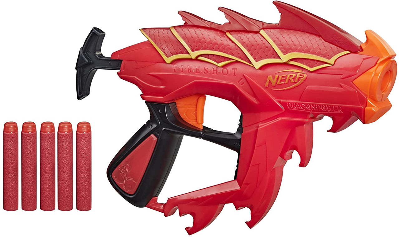 nerf dragonpower fireshot dart blaster