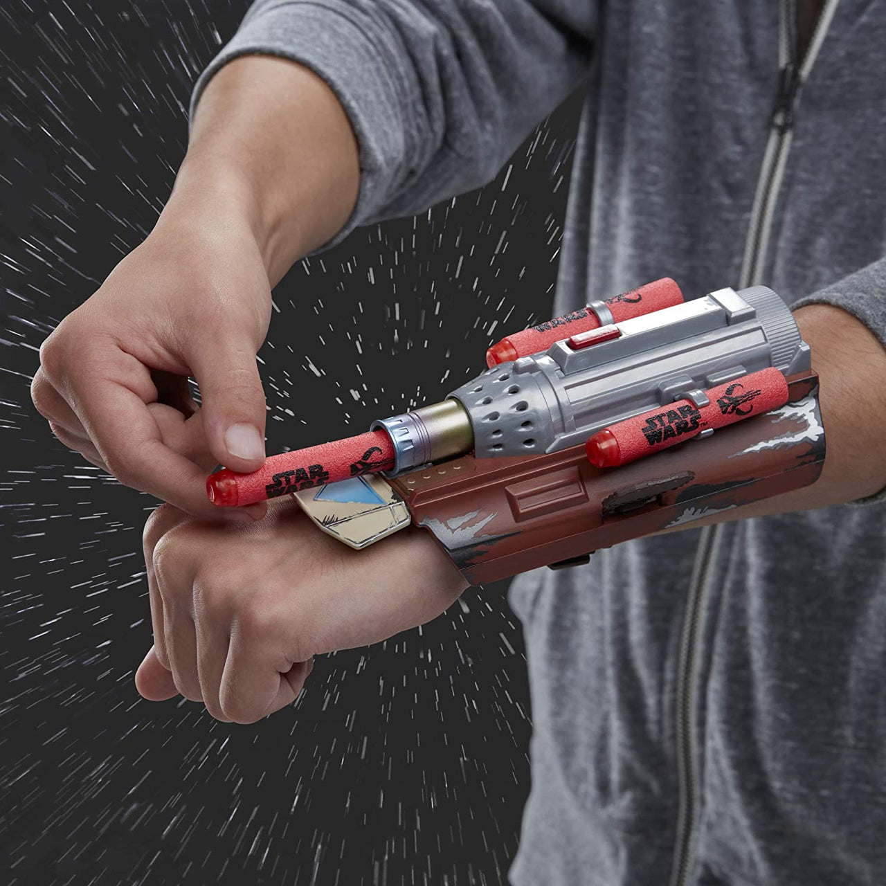 nerf star wars the mandalorain rocket gaunlet