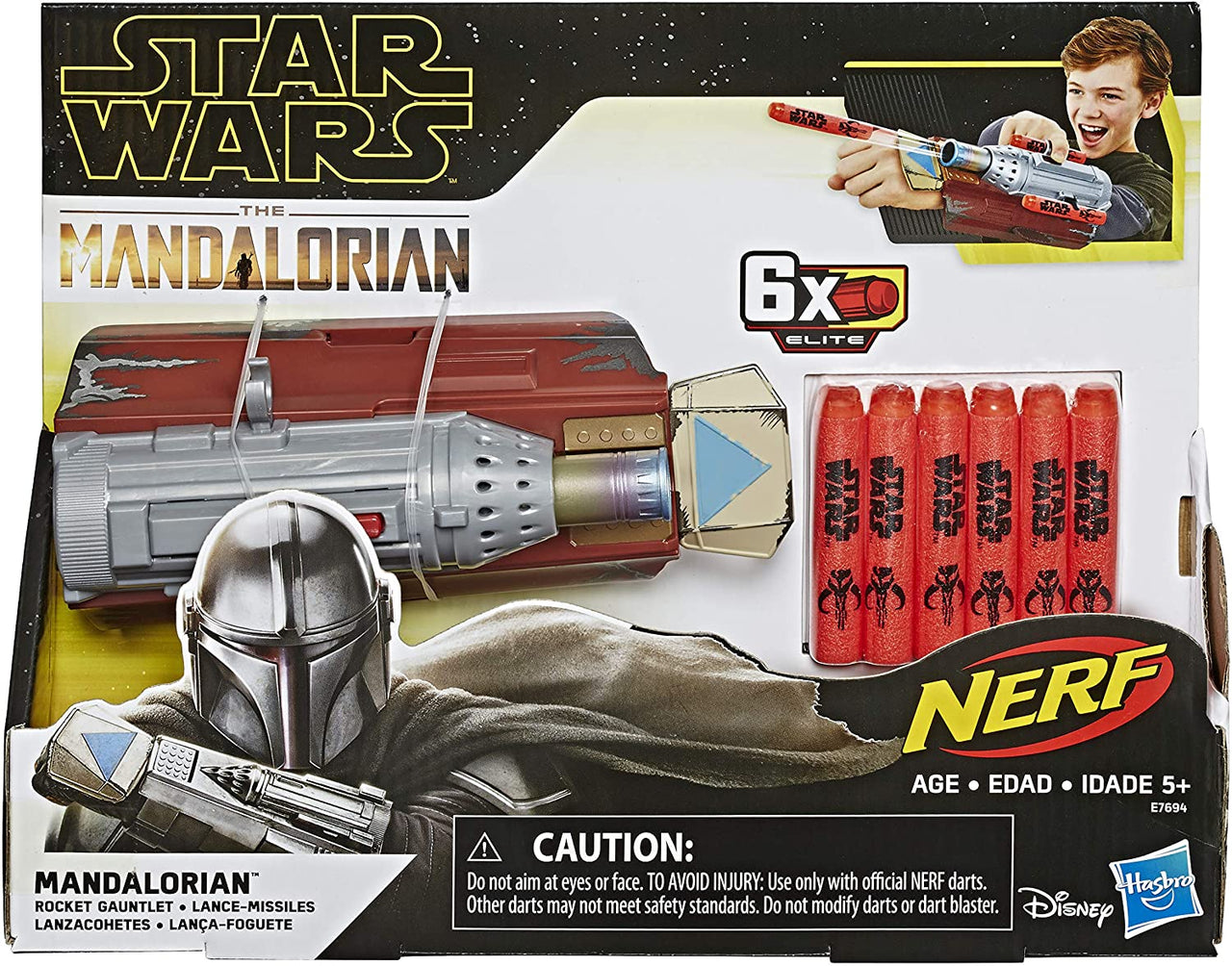 nerf star wars the mandalorain rocket gaunlet