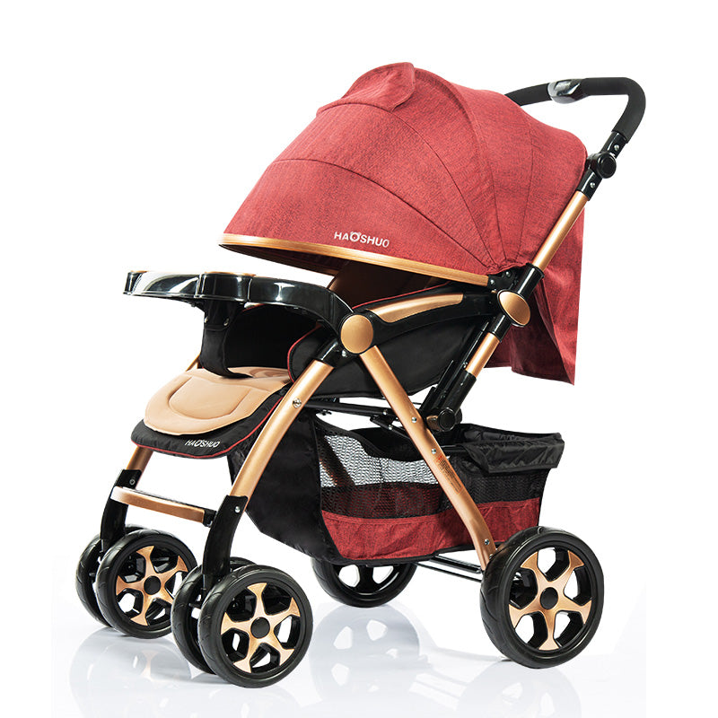 newborn baby two way stroller