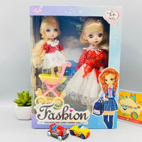 Thumbnail for pack of 2 barbie fashionistas doll