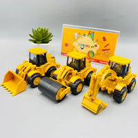 Thumbnail for pack of 3 realistic construction crane truck set