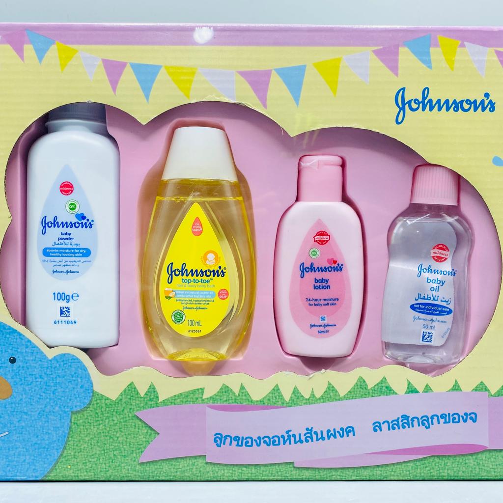 pack of 4 johnsons baby bath pack