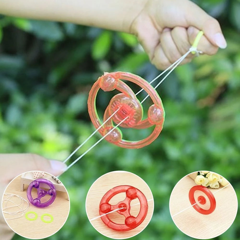 Hand Pull Rope Flywheel - 3 Pcs – ToyZone.Pk