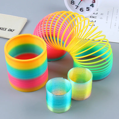 Magic Slinky - Plastic Rainbow Springs