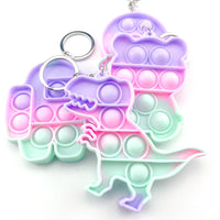 Thumbnail for pop it fidget toys keychain assortment