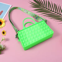 Thumbnail for pop it shoulder handbag bag push bubble