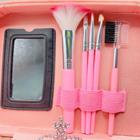 Thumbnail for portable cosmetic makeup bag