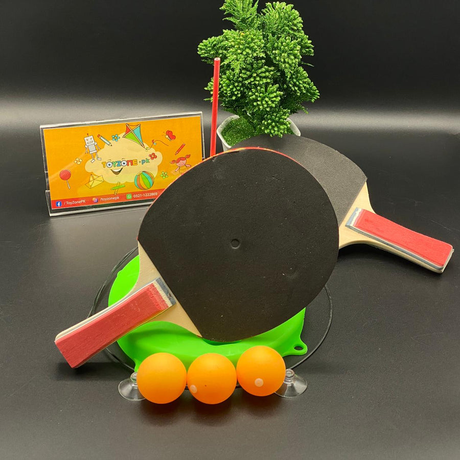 Portable Table Tennis Set with 2 Racket - TZP1