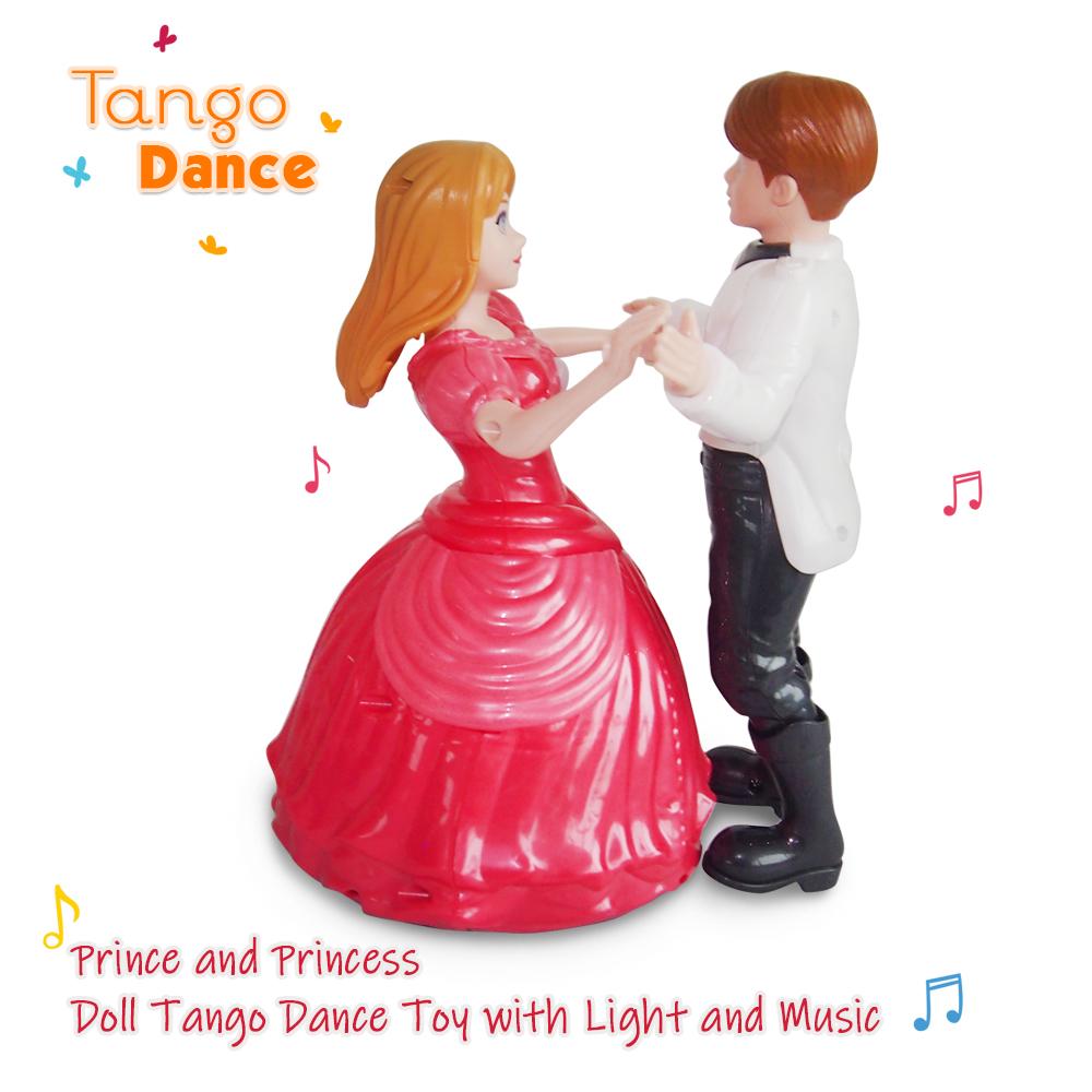 prince and princess tango dance musical toy