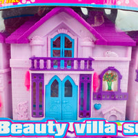 Thumbnail for purple color beauty villa set