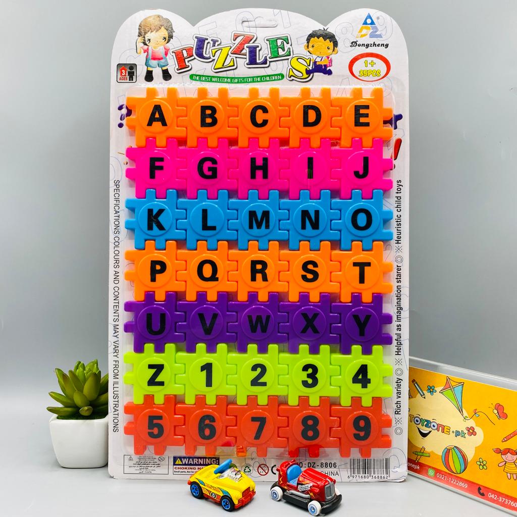 Puzzle Alphabet Learning Game