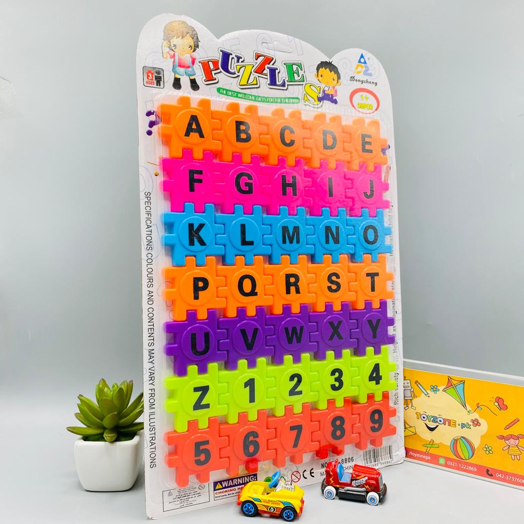 Puzzle Alphabet Learning Game