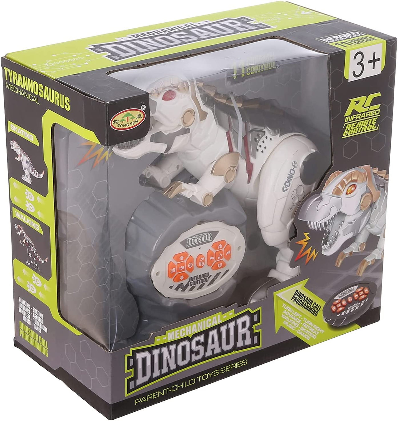 mechanical r c dinosaur model simulation