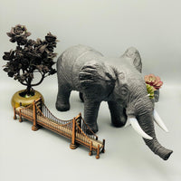 Thumbnail for realistic soft rubber animal elephant tzp1