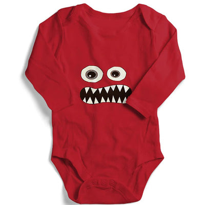 Red Monster Romper