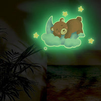 Thumbnail for Glow in the Dark - Elephant Moon Stickers