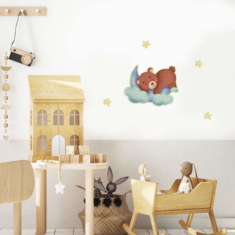 Glow in the Dark - Elephant Moon Stickers