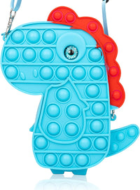Thumbnail for dinosaur bubble popper cross body bag