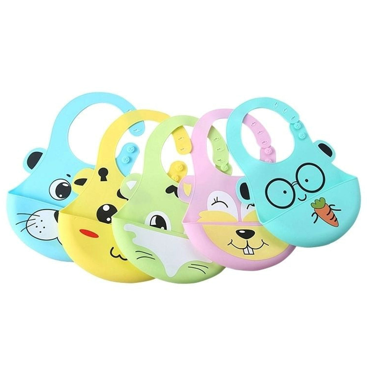 silicone baby meal bib