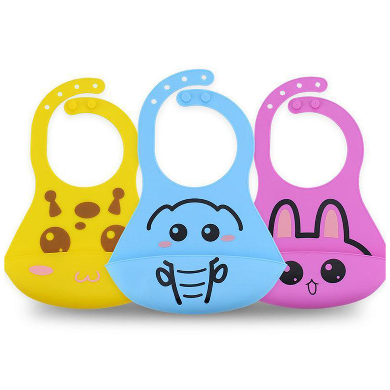 silicone baby meal bib