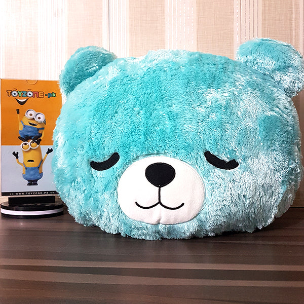 soft sleeping bear stuffed toy