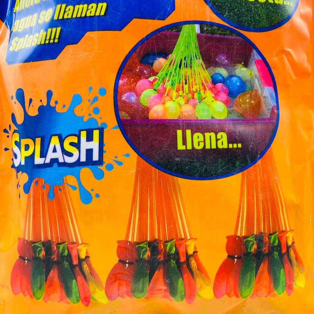 splash balloon rapid fill multi color water balloon