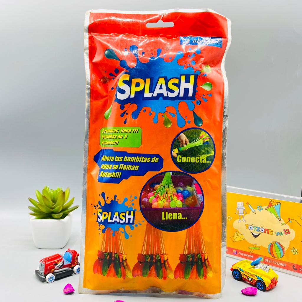 splash balloon rapid fill multi color water balloon