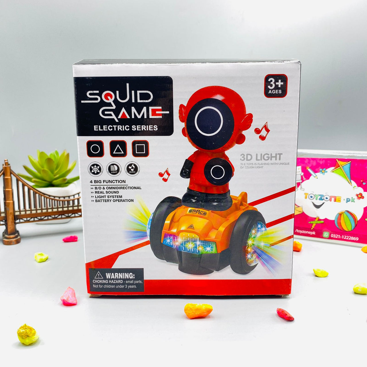 3d light balance car