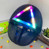 Thumbnail for game triangle shape led mask
