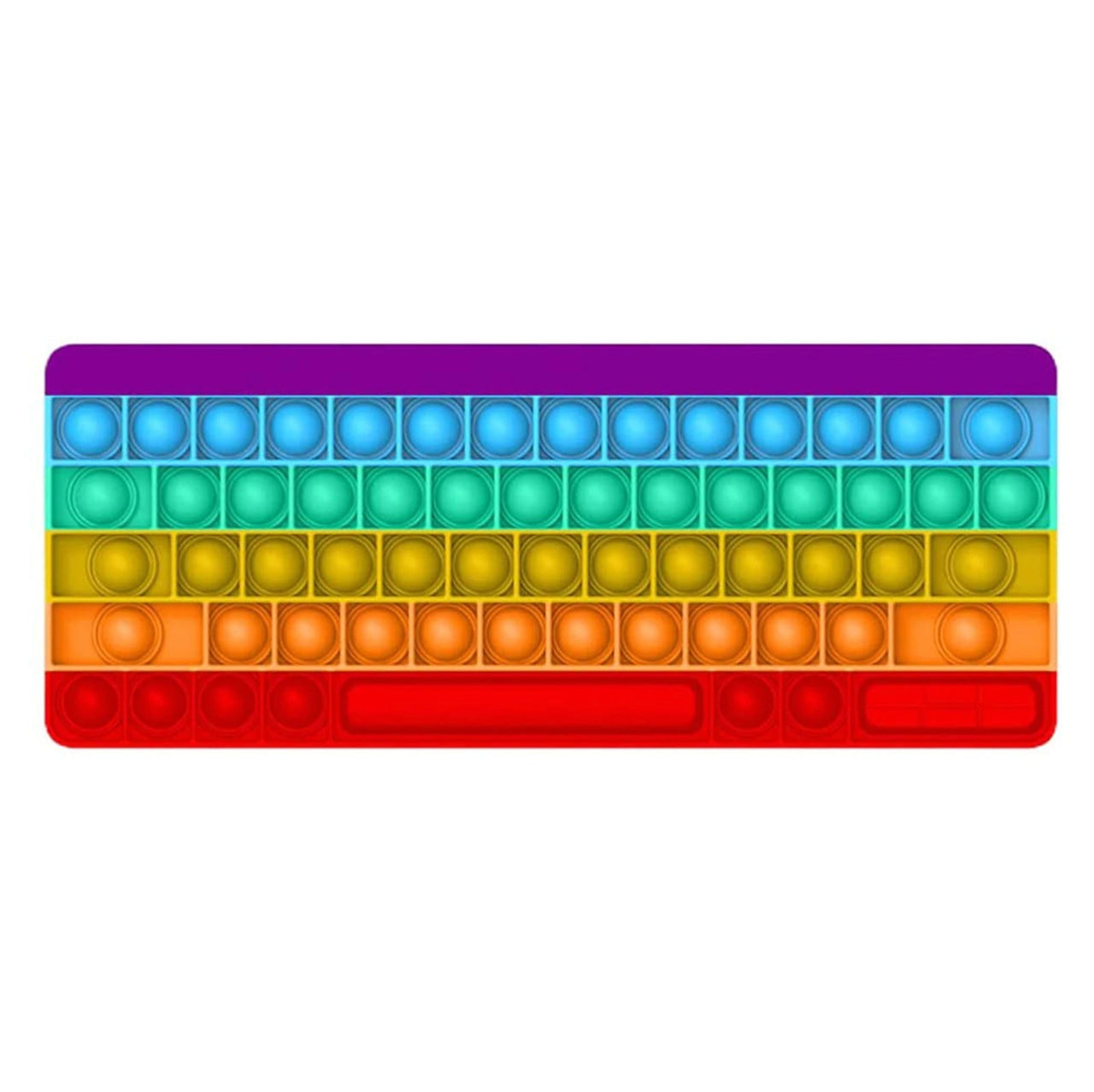 stress push pop it bubble fidget keyboard