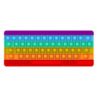 Thumbnail for stress push pop it bubble fidget keyboard