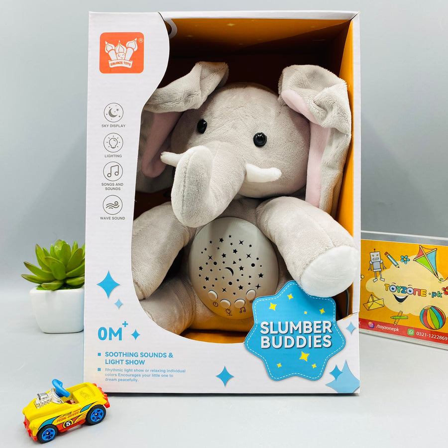Summer Soft Plush Slumber Buddies Toy With Light And Sound